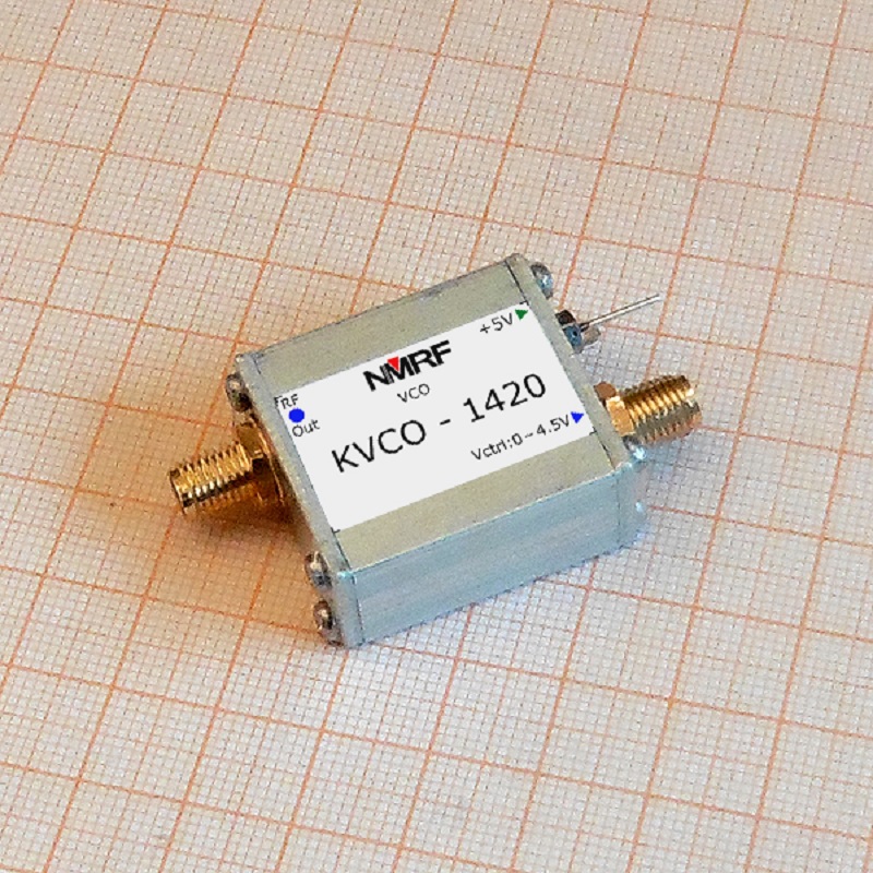 RF 마이크로파 전압 제어 발진기 1.4G 1420MHz, VCO 스위프 신호 소스